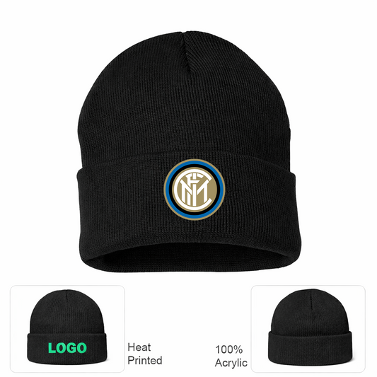 Inter Milan Soccer Beanie Hat