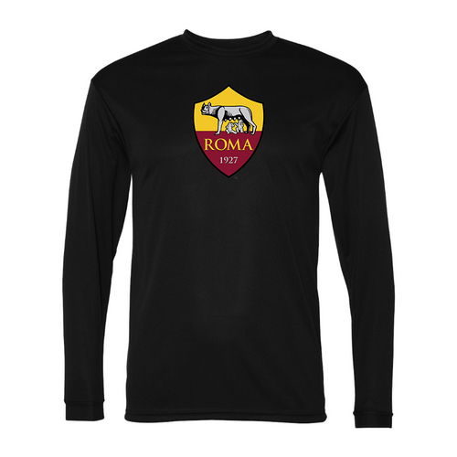 AS Roma FC Performance Long Sleeve T-Shirt
