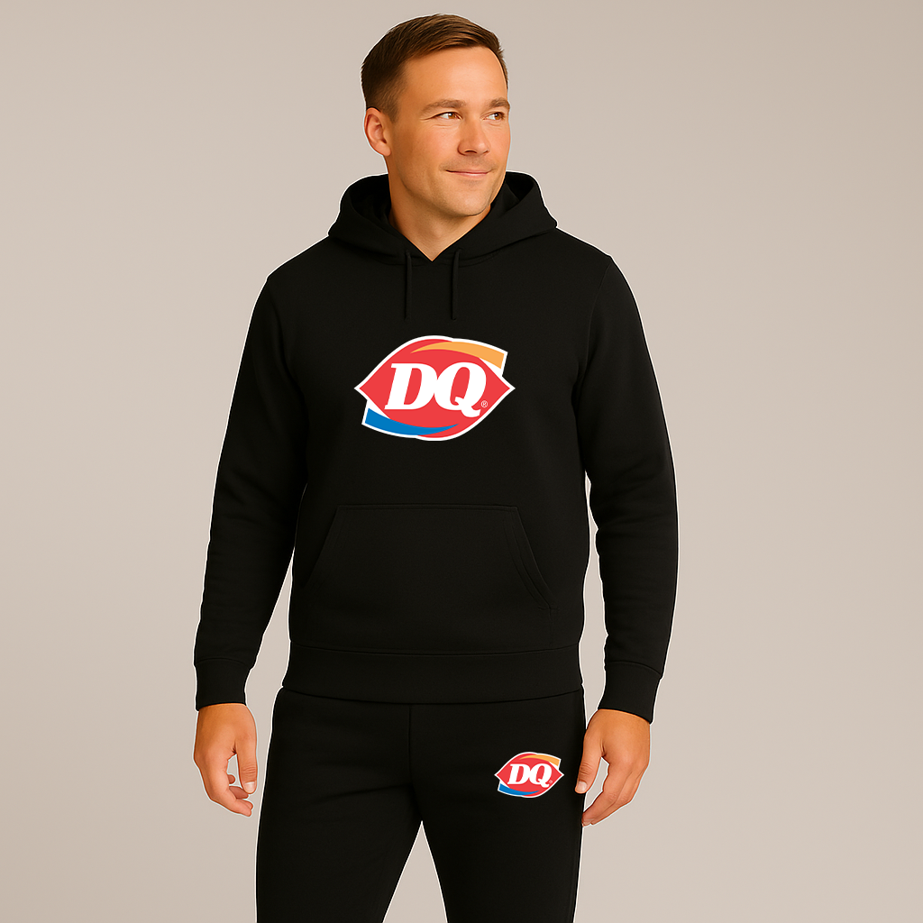 Men's DQ Dairy Queen Hoodie Joggers Set