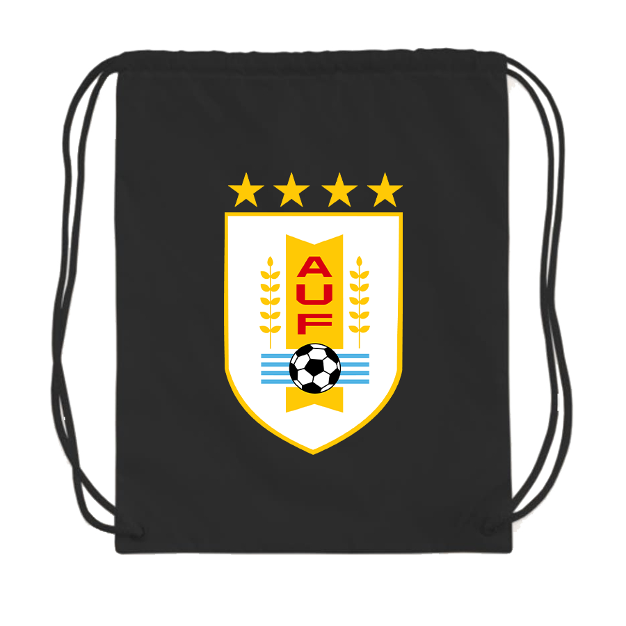 Uruguay National Soccer Team Drawstring Bag