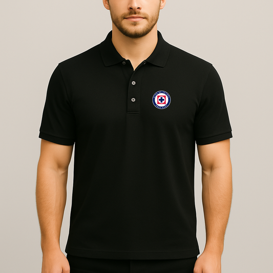 Men's Cruz Azul Football Club Dry Blend Polo