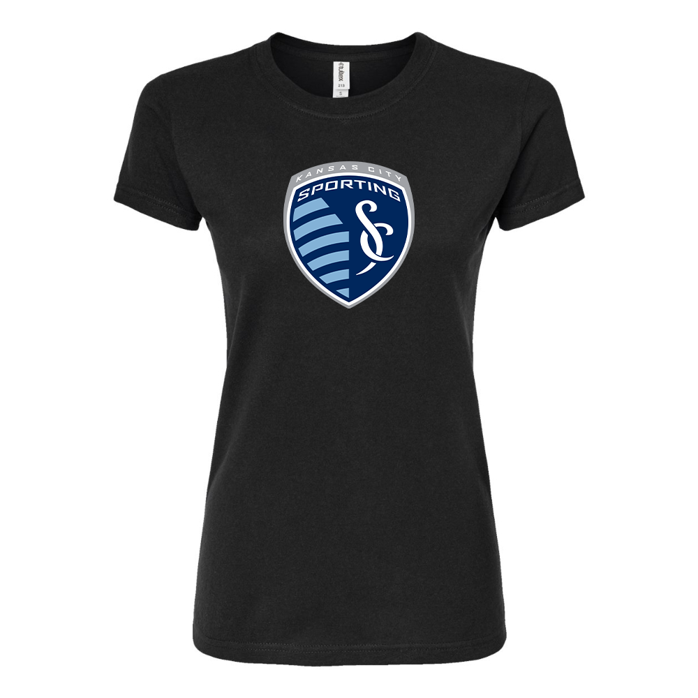 Women's Sporting Kansas City FC Round Neck T-Shirt