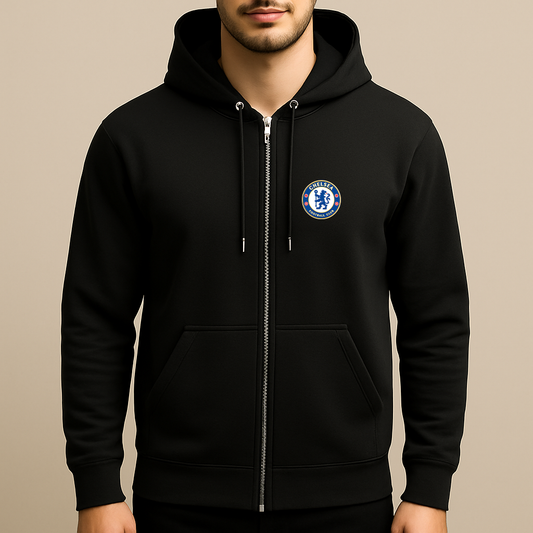 Men's Chelsea Soccer Zipper Hoodie