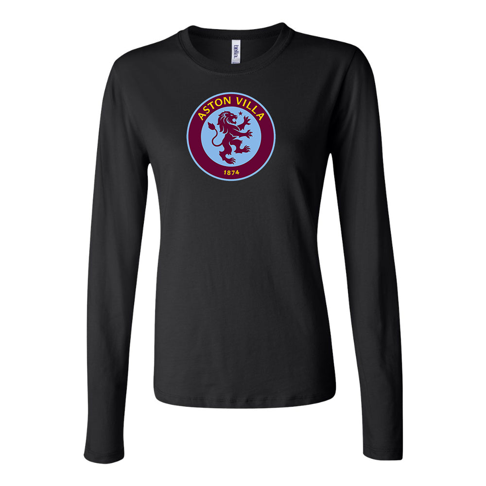 Women's Aston Villa FC Long Sleeve T-Shirt