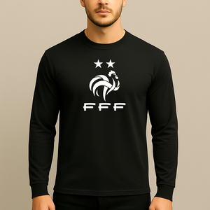 Men's France Soccer Long Sleeve T-Shirt