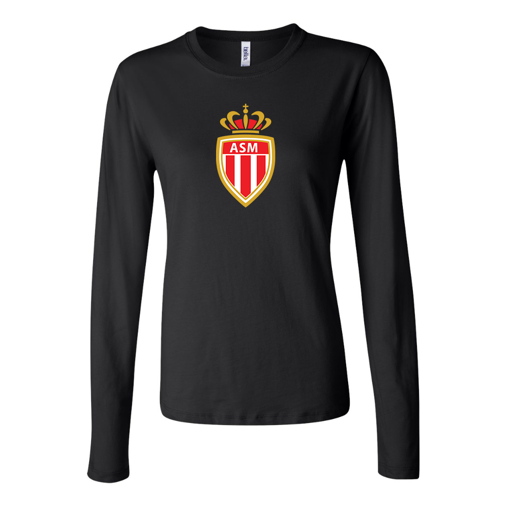 Women's AS Monaco FC Long Sleeve T-Shirt