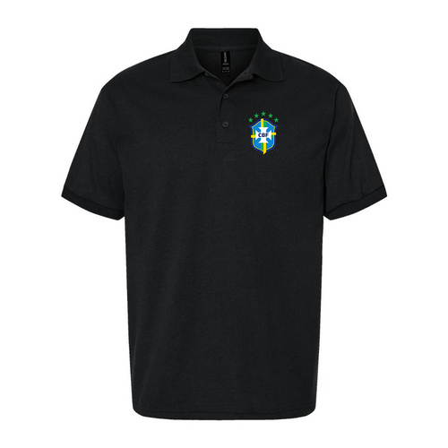 Men's Brazil National Soccer Team Dry Blend Polo