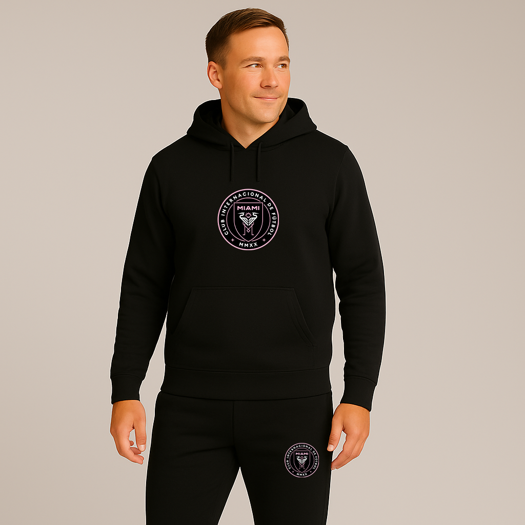 Men's Inter Miami FC Hoodie Joggers Set