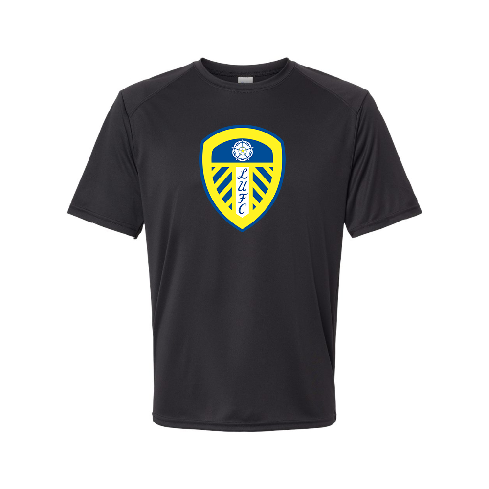 Youth Kids Leeds United Football Club Performance T-Shirt