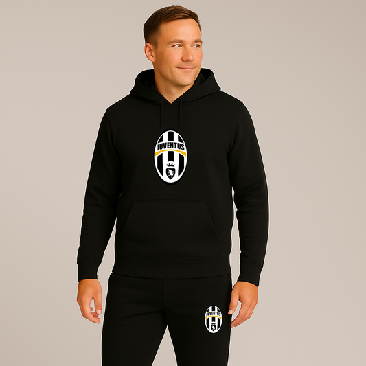 Men's Juventus Football Club Classic Hoodie Joggers Set