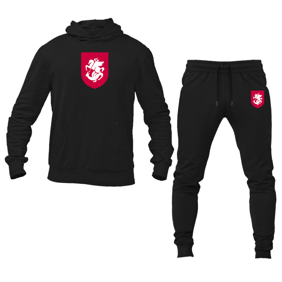 Men's Georgia National Soccer Team Hoodie Joggers Set