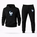 Men's France National Soccer Team  Logo Hoodie Joggers Set