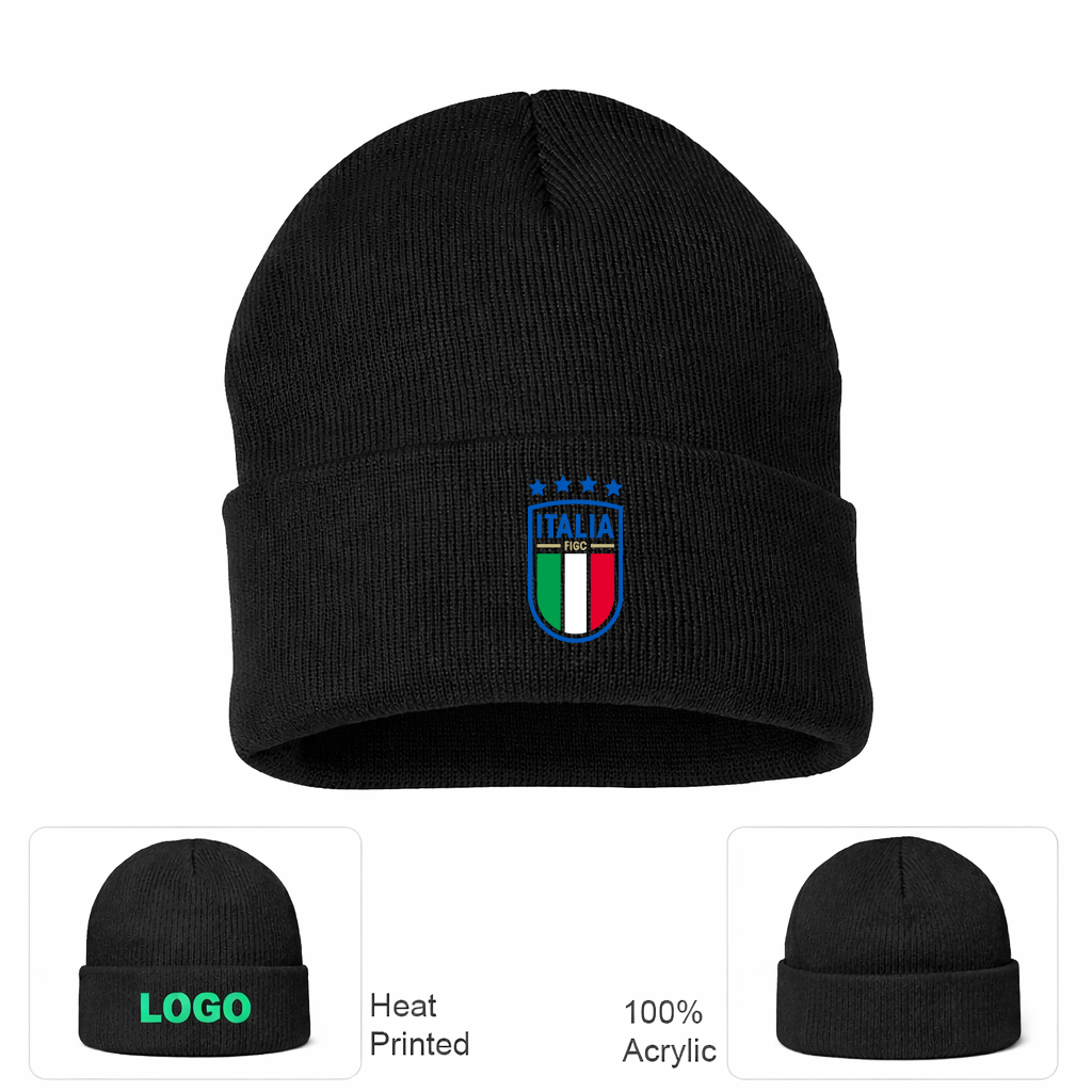Italy National Soccer Beanie Hat