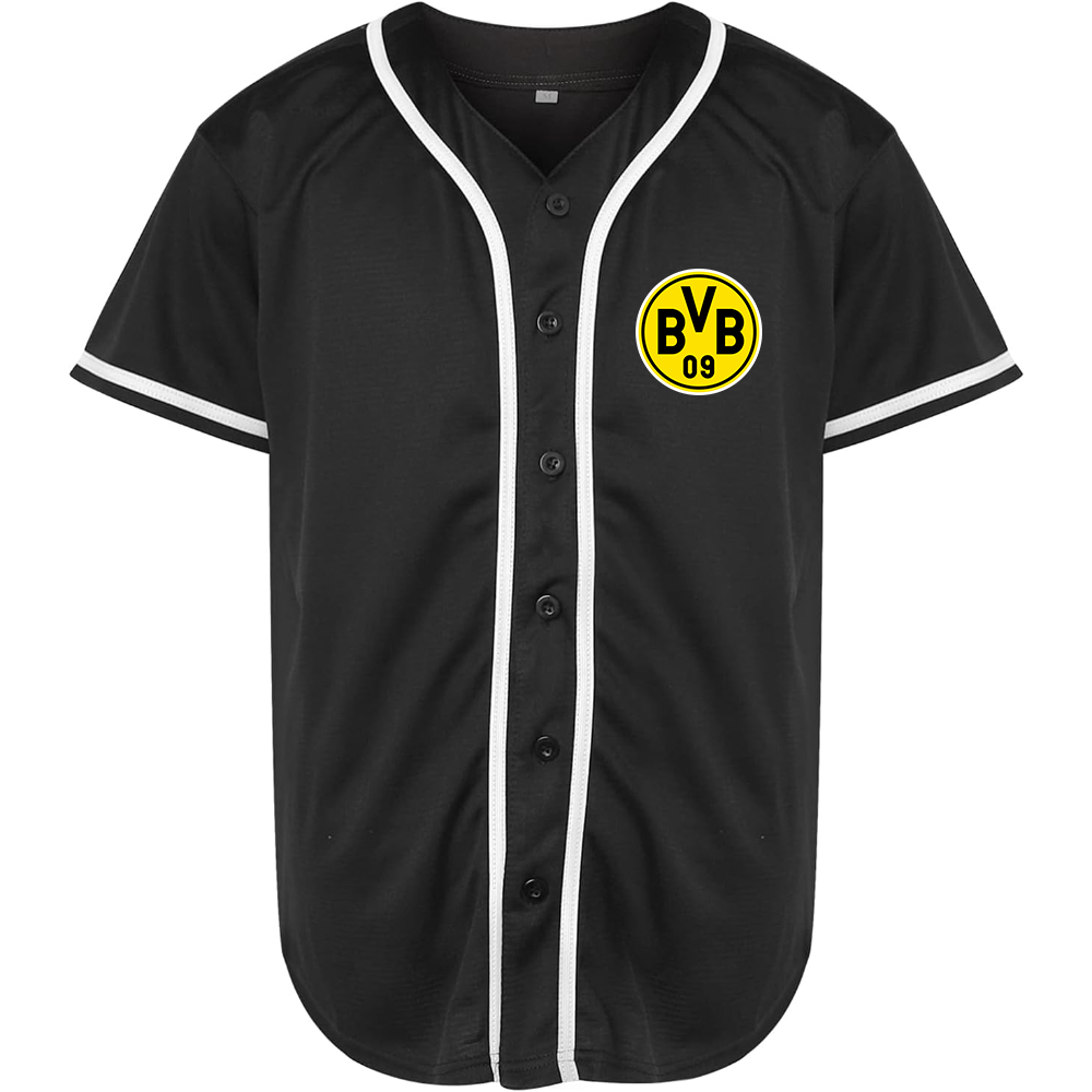 Men's Borussia Dortmund BVB FC Baseball Jersey