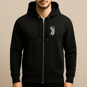 Men's Juventus Soccer Zipper Hoodie
