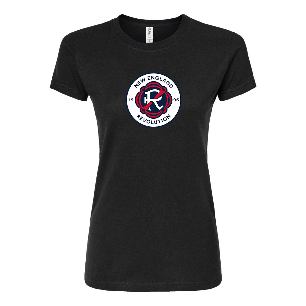 Women's New England Revolution FC Round Neck T-Shirt