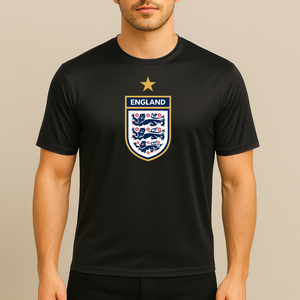 Men's England National Soccer Team Polyester T-Shirt