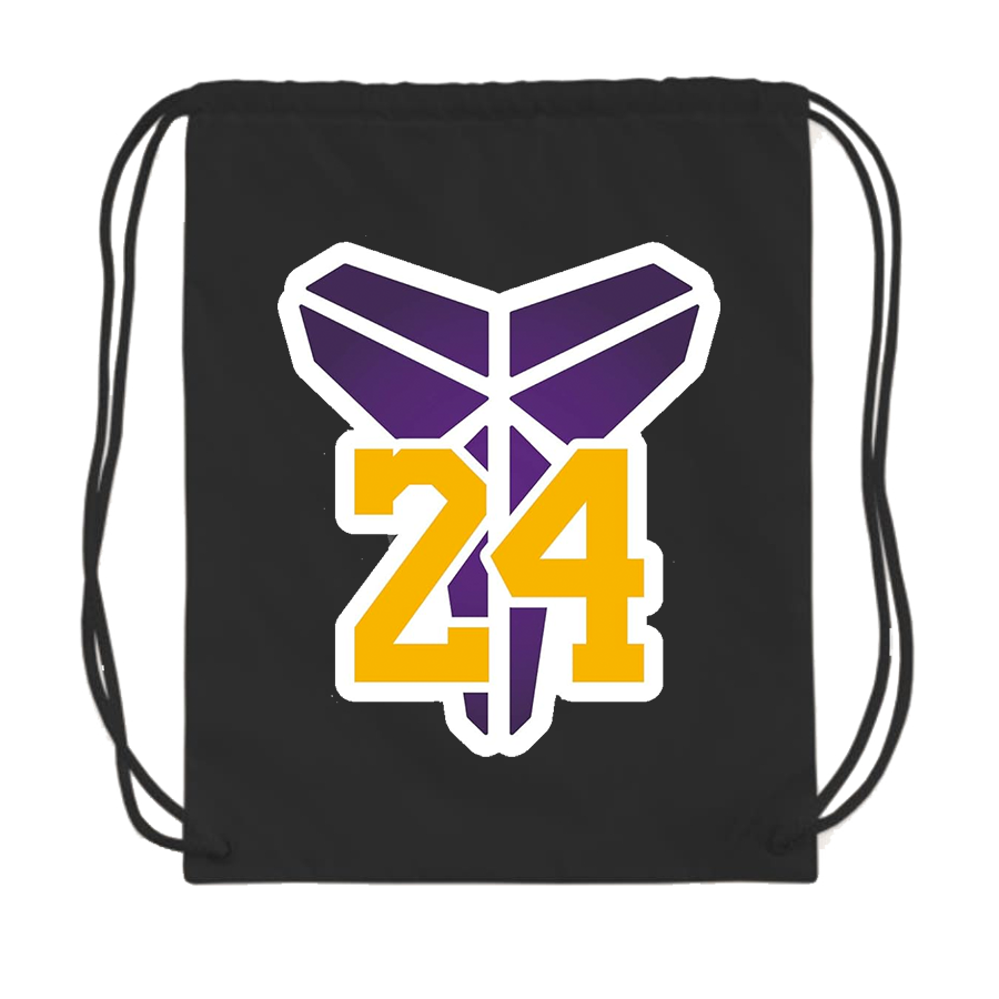 Kobe Bryant Mamba 24 Drawstring Bag