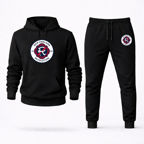 Men's New England Revolution FC Hoodie Joggers Set
