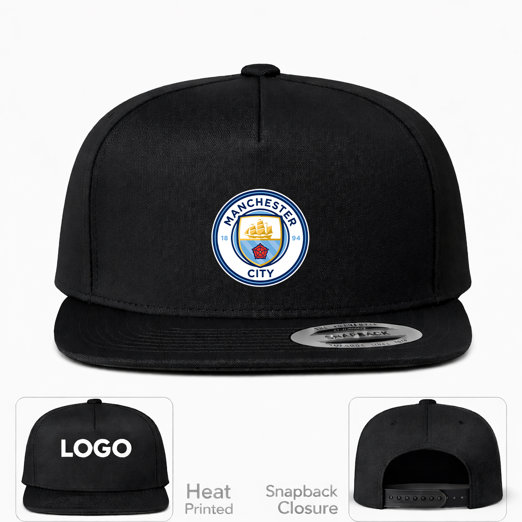Manchester City Soccer Snapback Hat