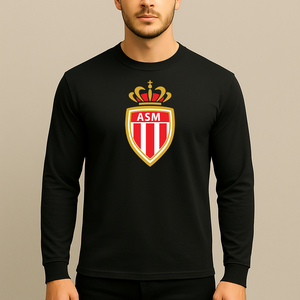 Men's AS Monaco FC Long Sleeve T-Shirt
