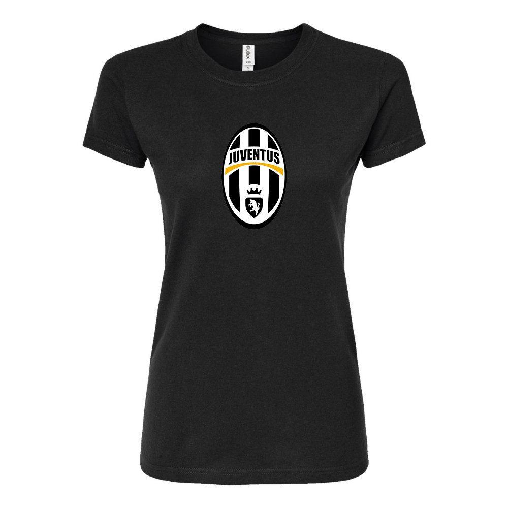 Women's Juventus Football Club Classic Round Neck T-Shirt