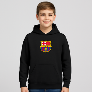 Youth Kids F.C. Barcelona Soccer Pullover Hoodie