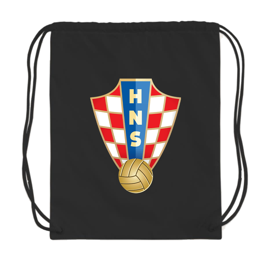 Croatia National Soccer Team Drawstring Bag