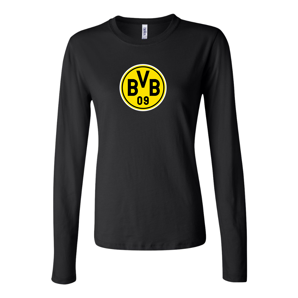 Women's Borussia Dortmund BVB FC Long Sleeve T-Shirt