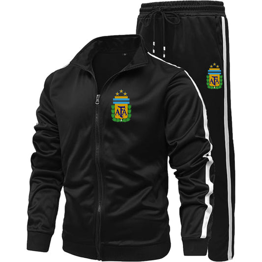 Men's Argentina National Soccer Team Logo Dri-Fit TrackSuit