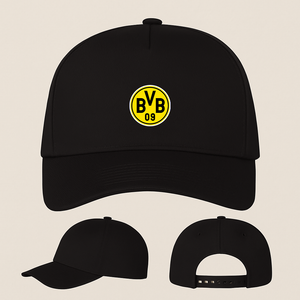 Borussia Dortmund BVB FC Five Panel Twill Snapback Cap