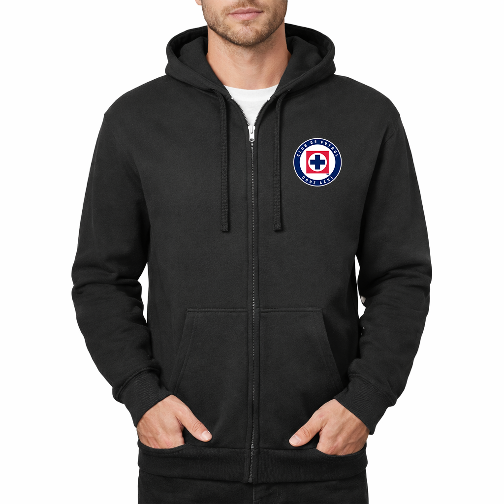 Men's Cruz Azul Football Club Zipper Hoodie