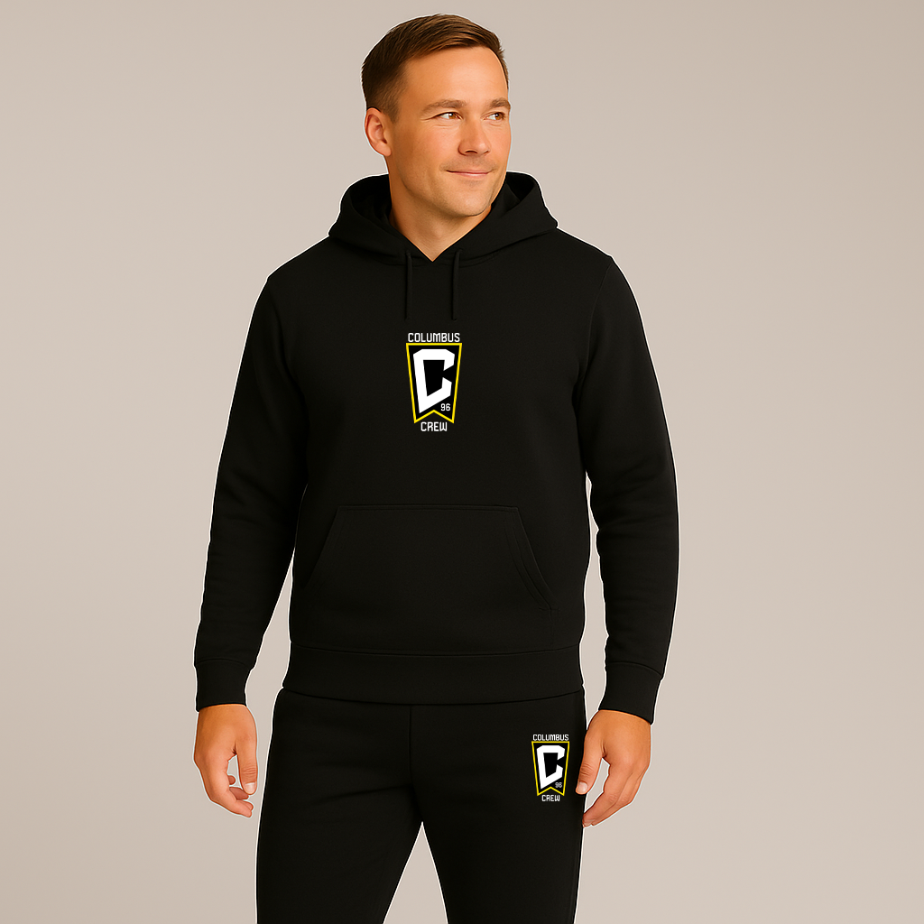 Men's Columbus Crew FC Hoodie Joggers Set