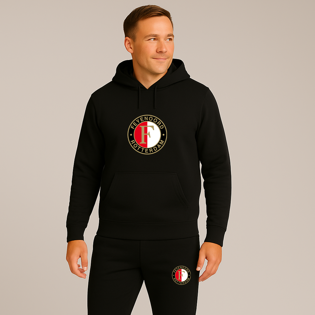 Men's Feyenoord FC Hoodie Joggers Set