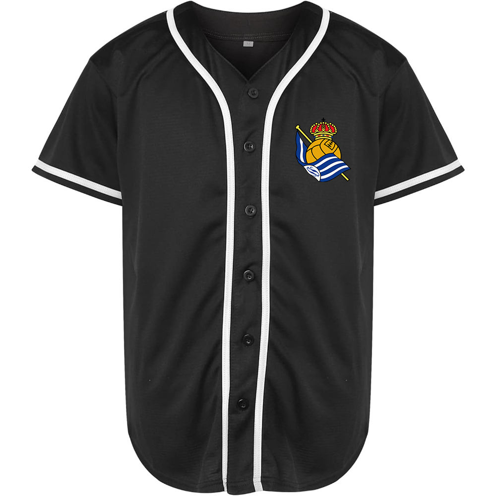 Men's Real Sociedad FC Baseball Jersey