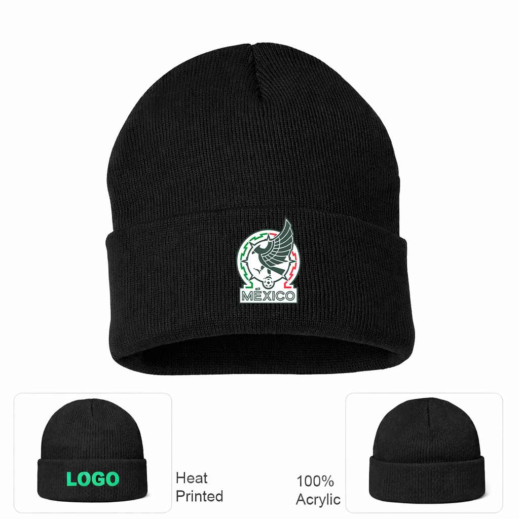 Mexico Soccer Beanie Hat