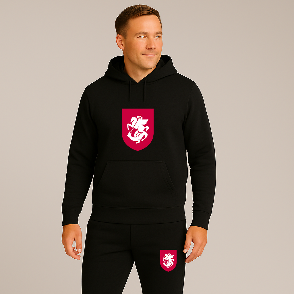 Men's Georgia National Soccer Team Hoodie Joggers Set