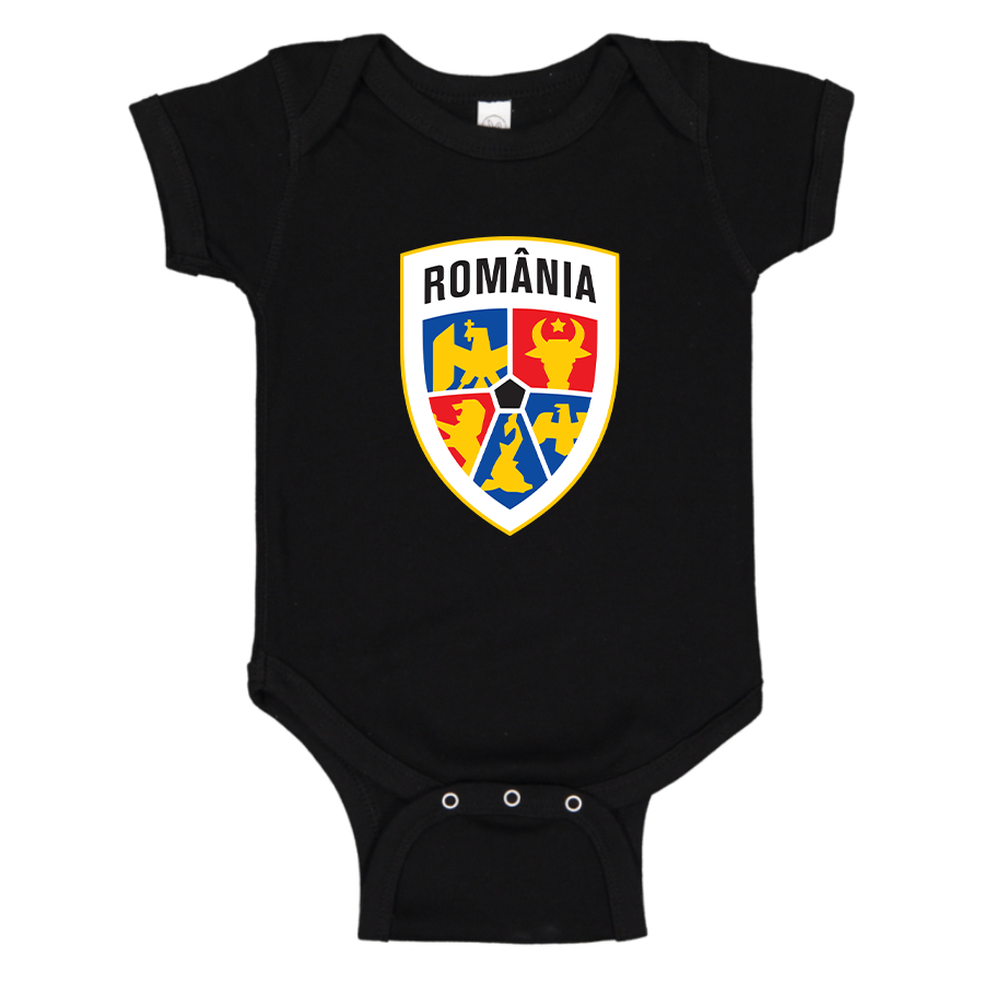 Romania National Soccer Team Baby Romper Onesie