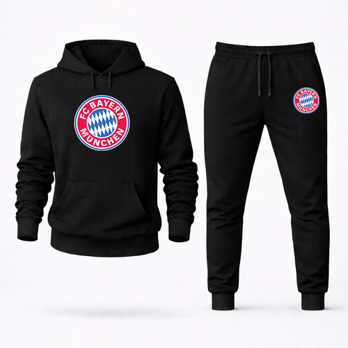 Men's F.C. Bayern Munchen Soccer Logo Hoodie Joggers Set