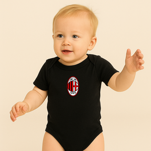 Baby AC Milan Soccer Romper Onesie