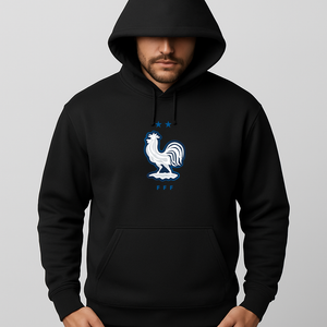 Men's France National Soccer Team Pullover Hoodie