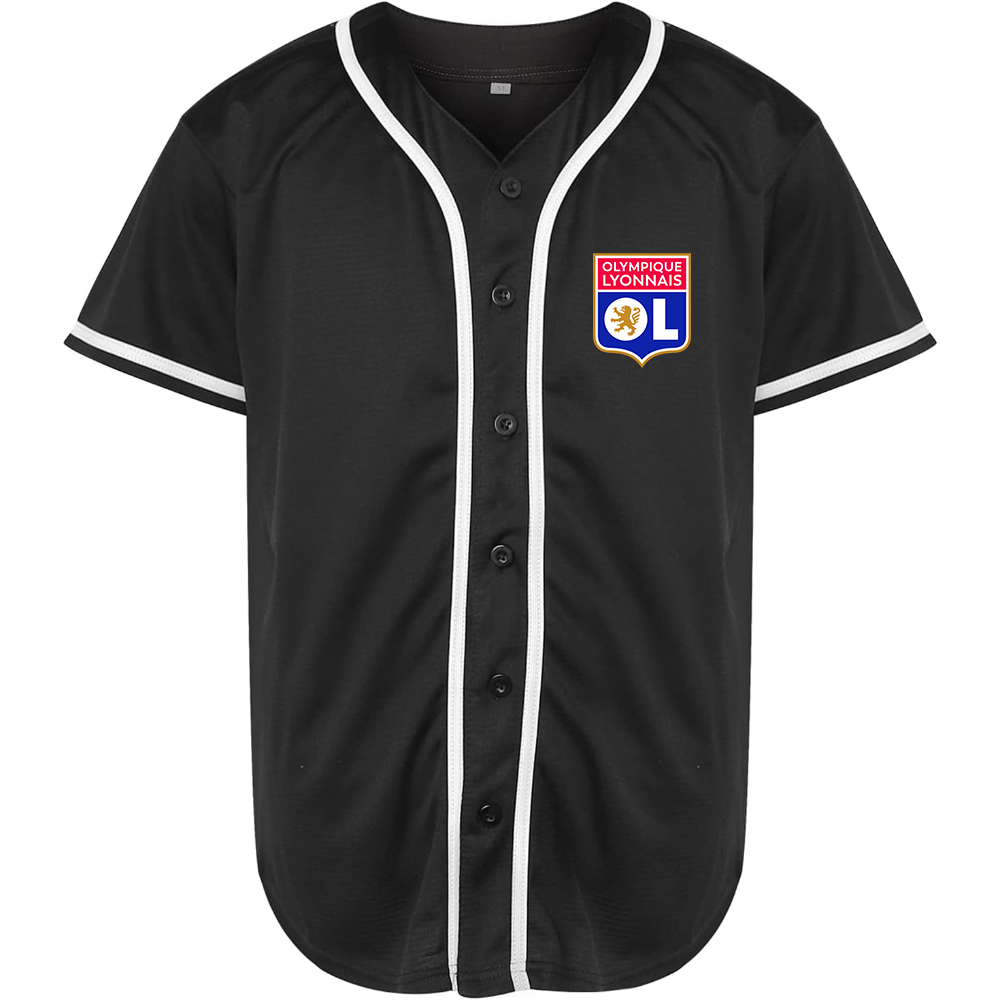 Men's Olympique Lyonnais FC Baseball Jersey