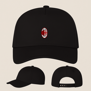 AC Milan Soccer Five Panel Twill Snapback Cap