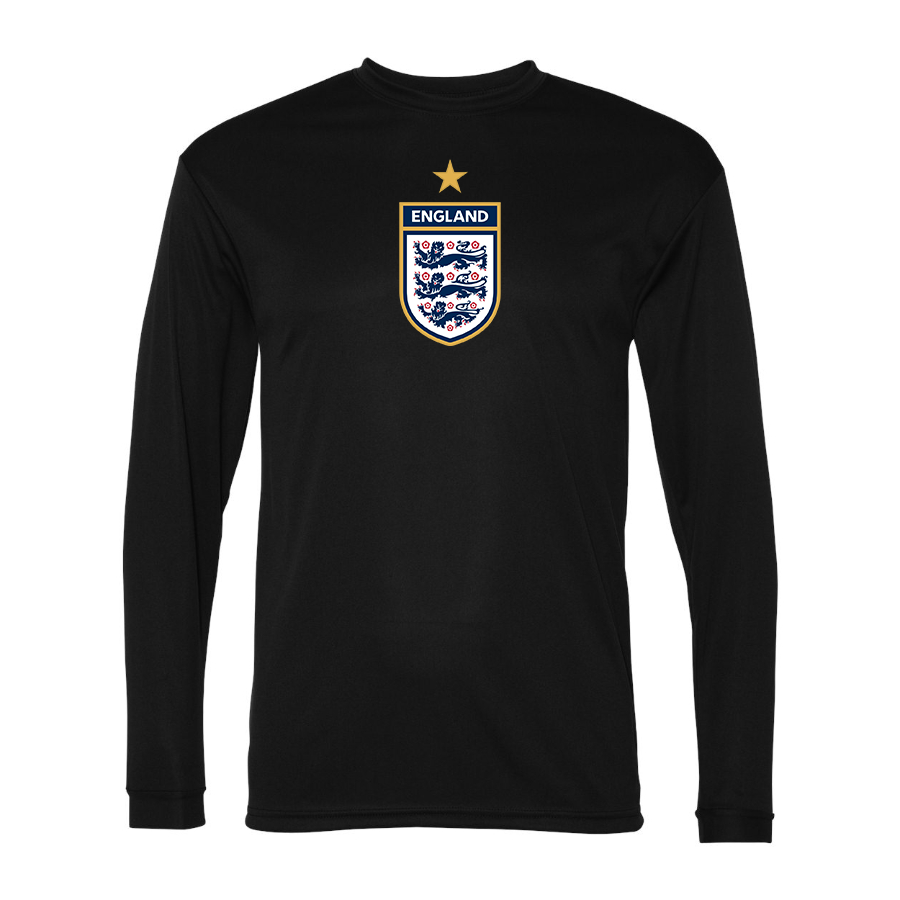 Men’s  England National Soccer Team - C2 Sport - Performance Long Sleeve T-Shirt - 5104