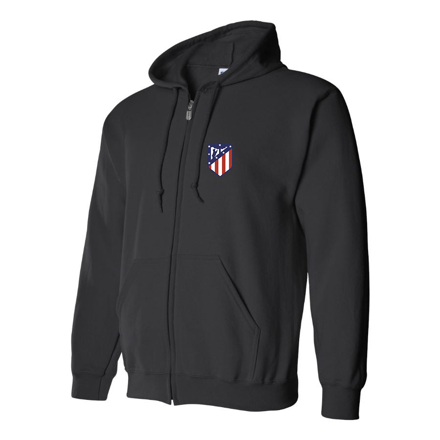 Men's Atletico Madrid FC Zipper Hoodie