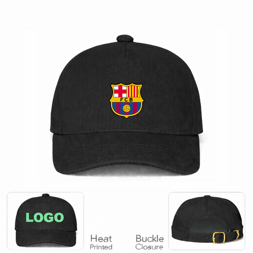 F.C. Barcelona Soccer Dad Baseball Cap Hat