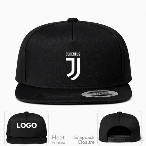 Juventus Soccer Snapback Hat