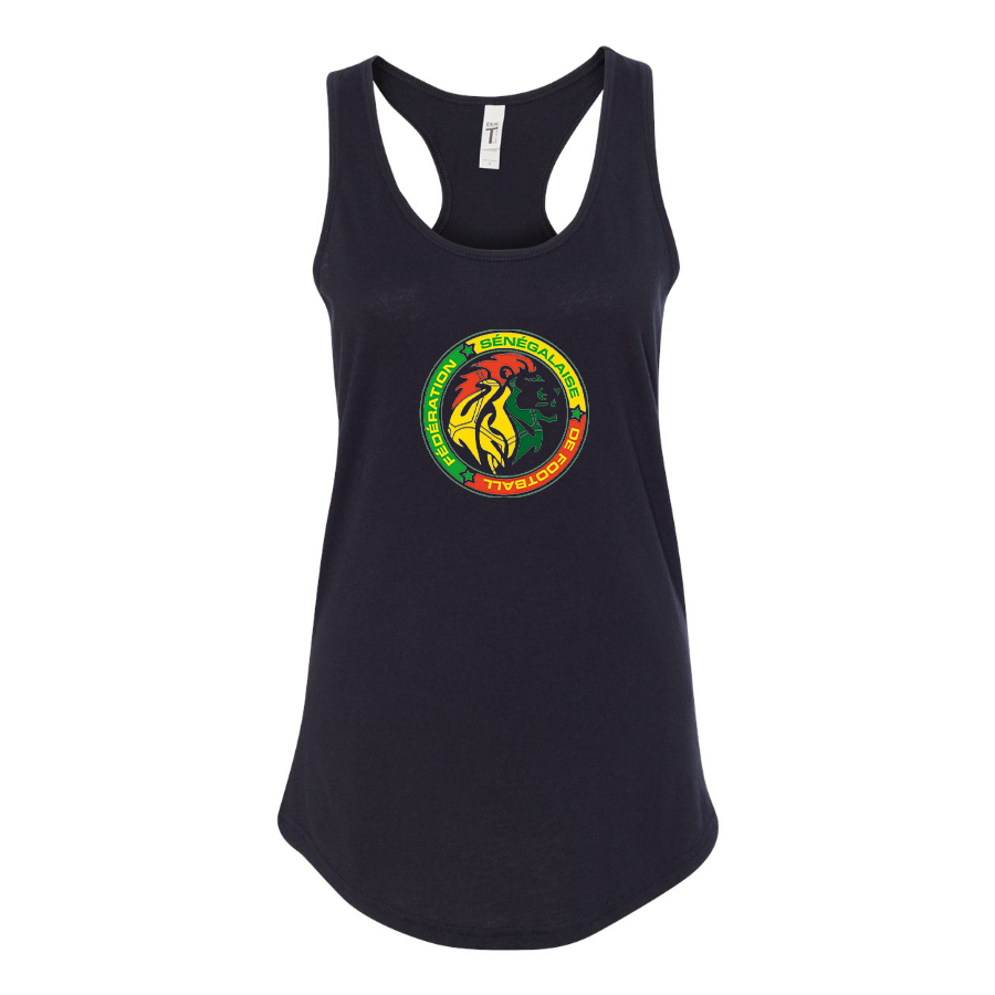 Women's Senegal National Soccer Team Racerback Tank Top