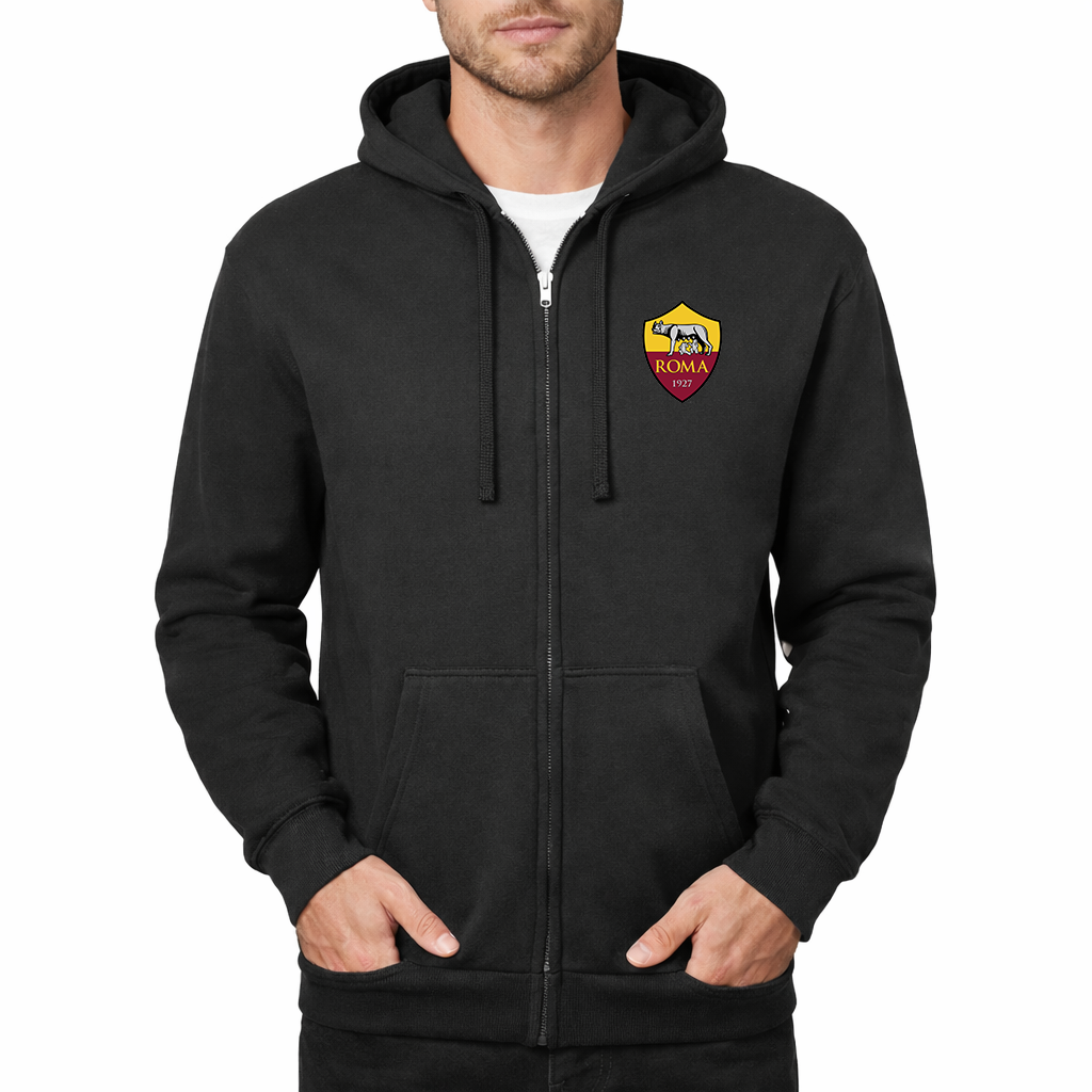 Men's AS Roma FC Zipper Hoodie