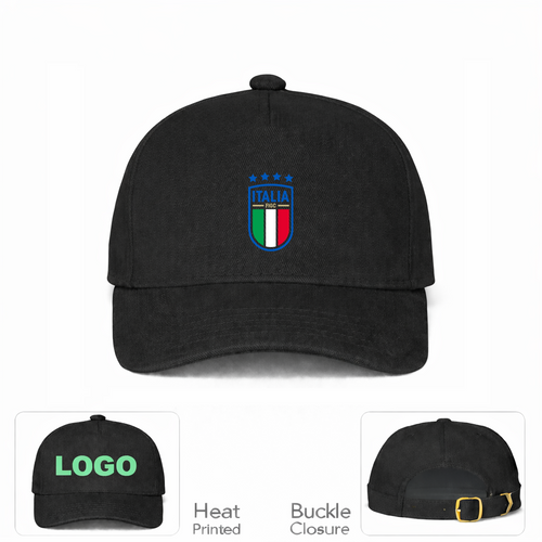Italy National Soccer Dad Baseball Cap Hat